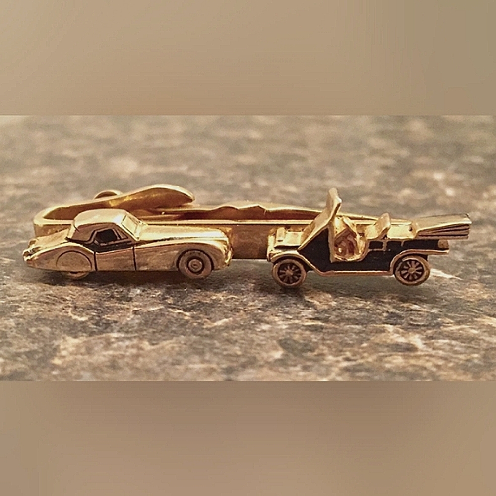 Vintage Car Tie Clip by Swank